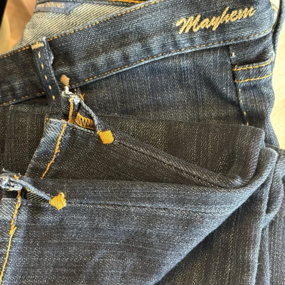 GOLDSIGN Mayhem Classic Dark Wash‎ Cropped Ankle Skinny Jeans Size 26 NWOT